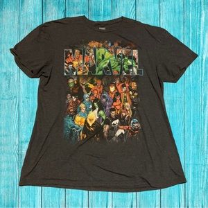 Marvel Comics Captain America Hulk Logo Costume Shirt  DC The Punisher Daredevil